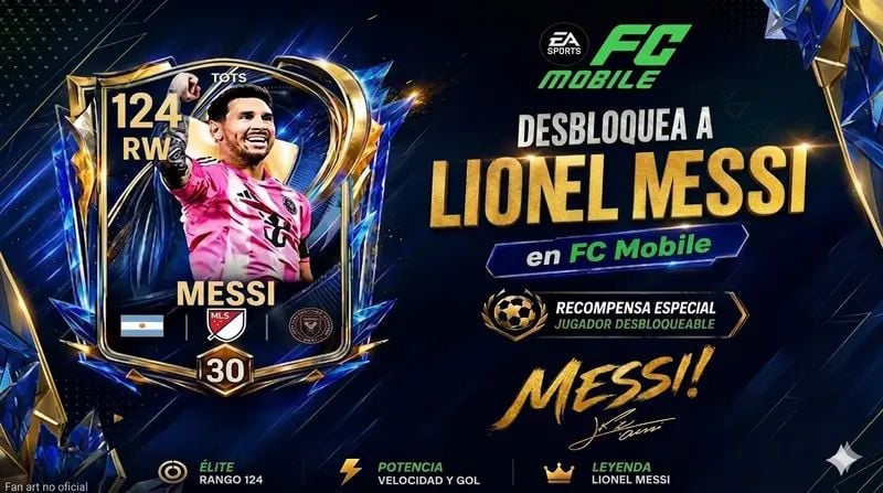 Cómo Obtener la Carta de Messi en FC Mobile 2026
