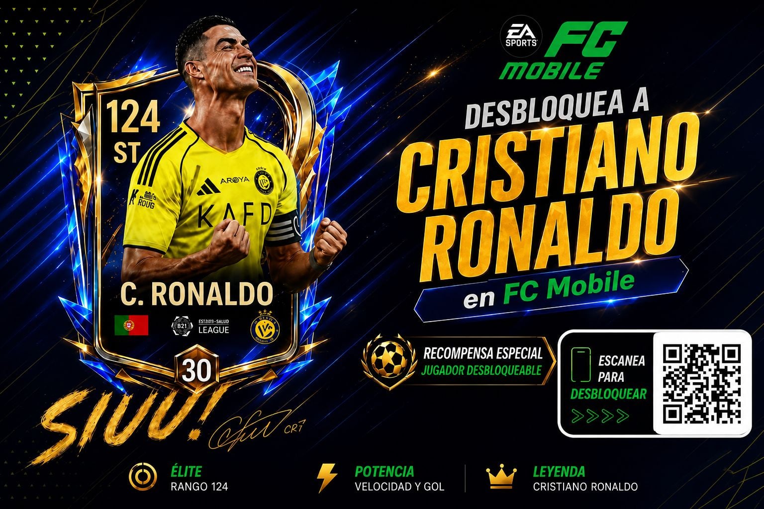 Cómo Obtener a Cristiano Ronaldo en FC Mobile 26